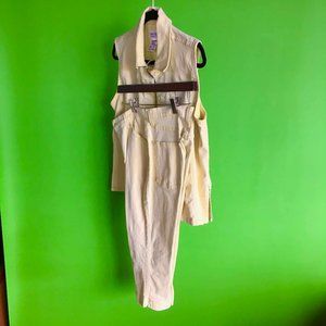 French Dressing Jean Capri's and Matching Vest